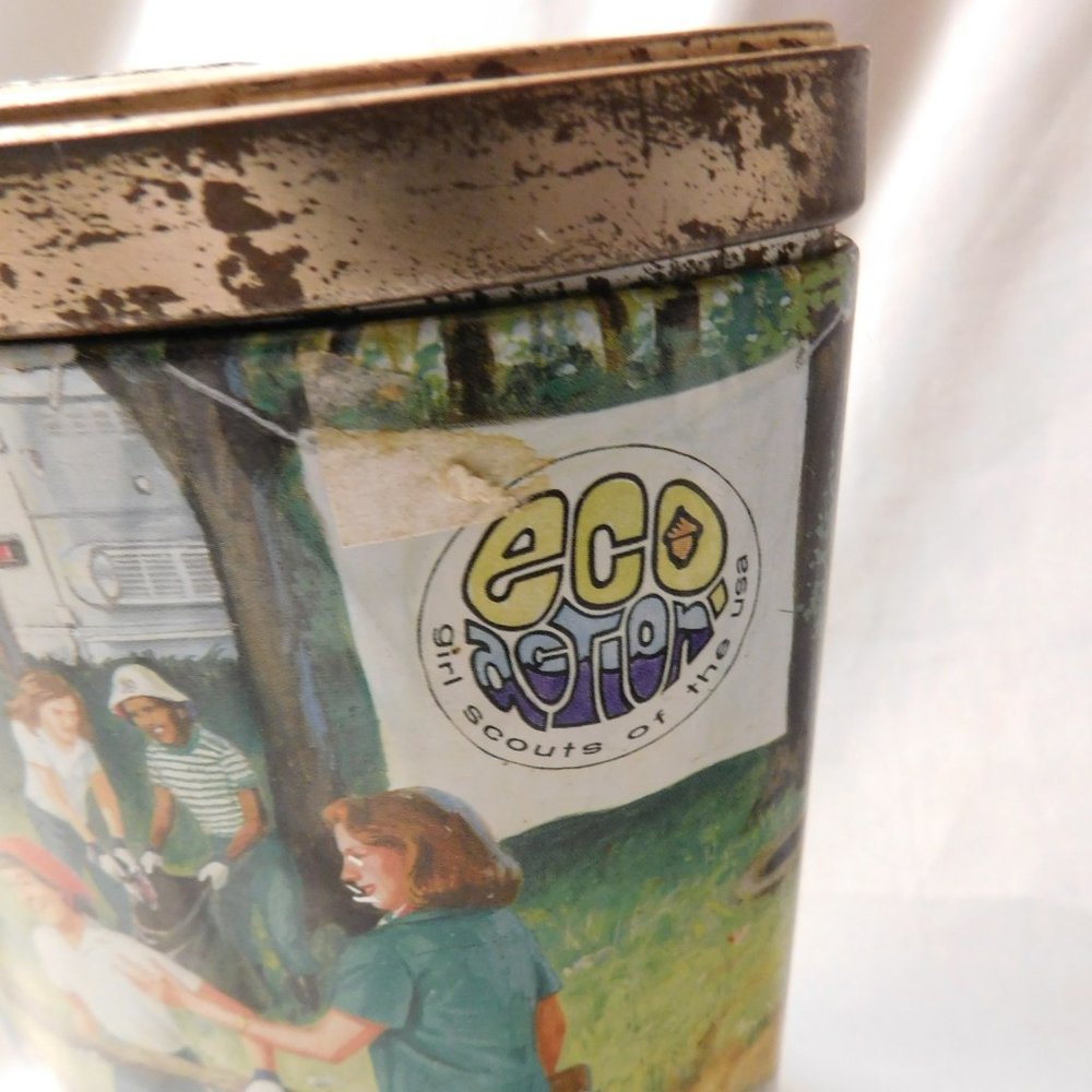 GIRL SCOUT PROMISE COLLECTIBLE TIN - Picture 2 of 11